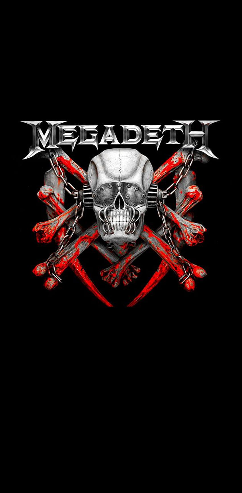 wxlf20 による Megadeth - ZEDGE™、Megadeth ロゴ HD電話の壁紙